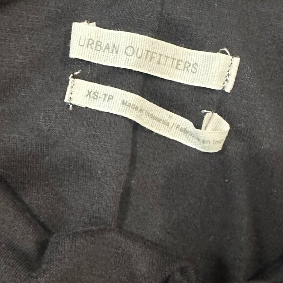 URBAN OUTFITTERS Black Stretch Lace Long Sleeve Body Con - XS - Picture 7 of 7